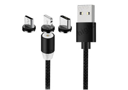 AU 360° Charging Cable Magnetic Charger IOS Lightning Type-C Micro USB