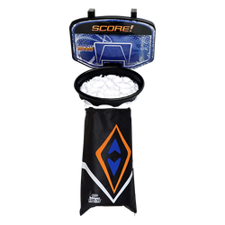 Hamper Basketball Laundry Hoop Hanging Clothes Basket Storage Kids Fun Door Bag