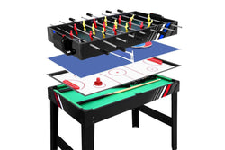 4-in-1 Games Table Soccer Foosball Pool Table Tennis Air Hockey Home Party Gift