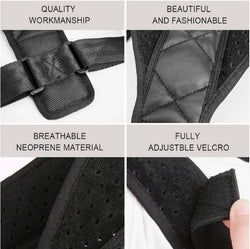 Adjustable Posture Corrector Upper Back Shoulder Support Brace Belt Strap