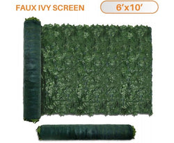 Artificial Ivy Leaf Hedging & Privacy Screen (shade cloth backing) 3m x 1m Roll