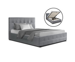 Artiss ROCA King Single Size Gas Lift Bed Frame Base With Storage