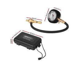 Giantz 4X4 4WD Gauge Valve Rapid Tyre/Tire Deflator