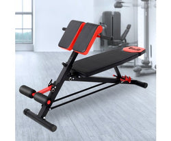 Everfit Adjustable Weight Bench Sit-up Fitness Flat Decline Home Gym Machine Steel Frame