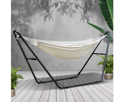 Gardeon Hammock Bed with Steel Frame Stand