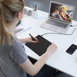 Gaomon S620 6.5x4 Inch Anime Digital Graphic Tablet Art Writing Board for Drawing & Game OSU with 8192 Pressure Battery-Free Pen