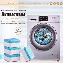 6pcs/set Washing Machine Cleaner Washer Deep Cleaning Effervescent Tablet Washer Decontamination Cleaning Detergent Efferve