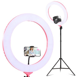 Embellir Ring Light 19" Tripod Stand Pink
