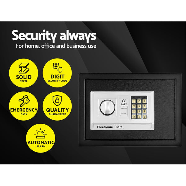 UL-TECH Security Safe Box 16L - The Little Warehouse