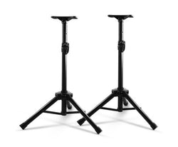 Set of 2 Adjustable 120CM Speaker Stand - Black