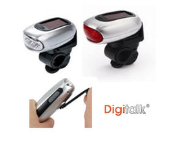 Dynamo Solar LED Bicycle Lamps (Front and Rear)