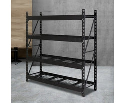 Giantz 1.5M Warehouse Racking Shelving Heavy Duty Steel Garage Storage Rack