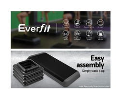 Everfit Set of 4 Areobic Step Bench Step Risers
