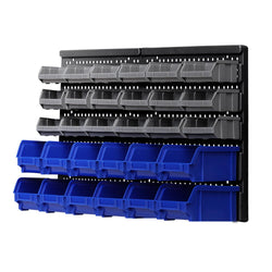 Giantz 30 Storage Bin Rack Wall Mounted