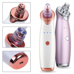 Vacuum Electric Facial Pore Blackhead Remover Acne Cleaner Suction Dermabrasion