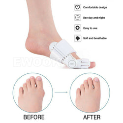 Bunion Corrector Hammer Toe Splint Straightener Orthopedic Brace Valgus Hallux