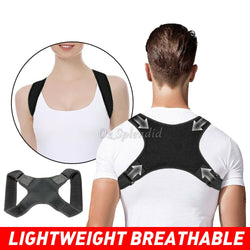 Posture Corrector Unisex Body Shoulder Brace Back Support Strap Belt Adjustable