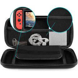 Nintendo Switch Shell Carrying Case Protective Storage Bag Cover + Screen Glass